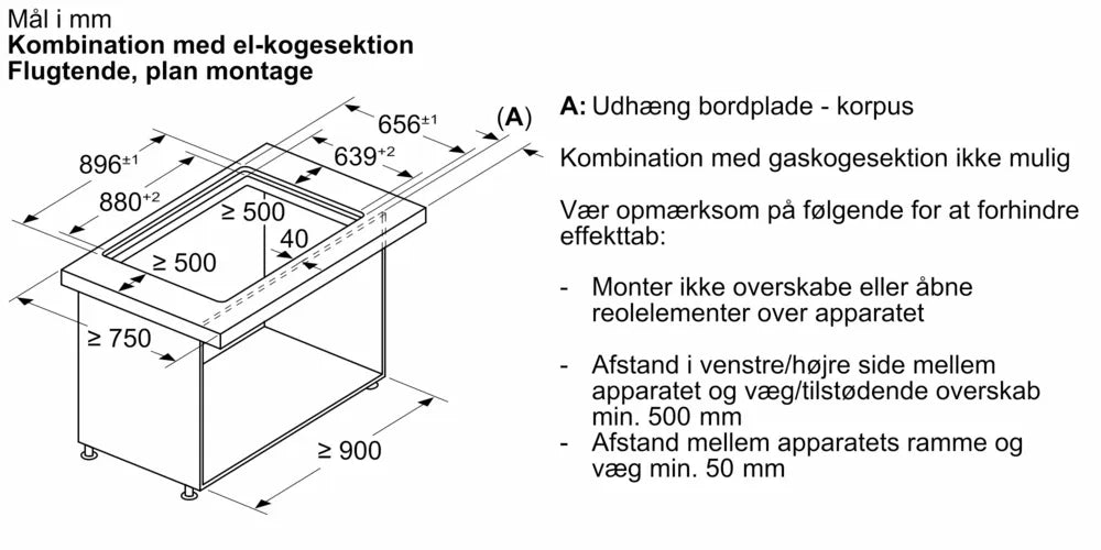 Bordemfang 90 cm flush installation - Siemens iQ700 - LD98WMM65
