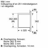 iQ300 Mikroovn til indbygning Sort - BF523LMB3