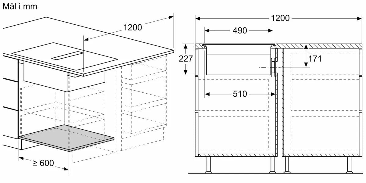 Induktionskogeplade 80 cm Sort - Siemens iQ700 - EX80BNX68E