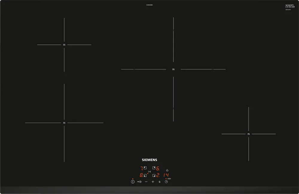 iQ100 Induktionskogeplade 80 cm overflademontering uden ramme - EH83KBEB5E