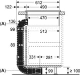 Recirkulationssæt 70cm Siemens - HZ9VDKR0