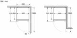 Siemens iQ300 Køle-/fryseskab 203 x 60 cm Rustfrit stål - KG39NVICV