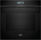 Indbygningsovn med damp 71l EcoClean m/disp A+ - Siemens iQ700 - HS936GCB1 - 60x60 cm