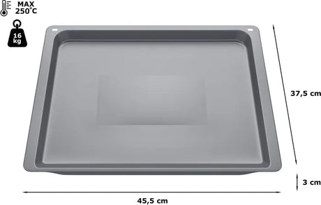 Bageplade 30 x 455 x 375 mm non-stick belægning - HZ531010