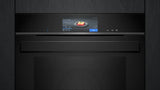 Dampovn til indbygning 60 x 60 cm i Sort - Siemens iQ700 - HS958GCB1