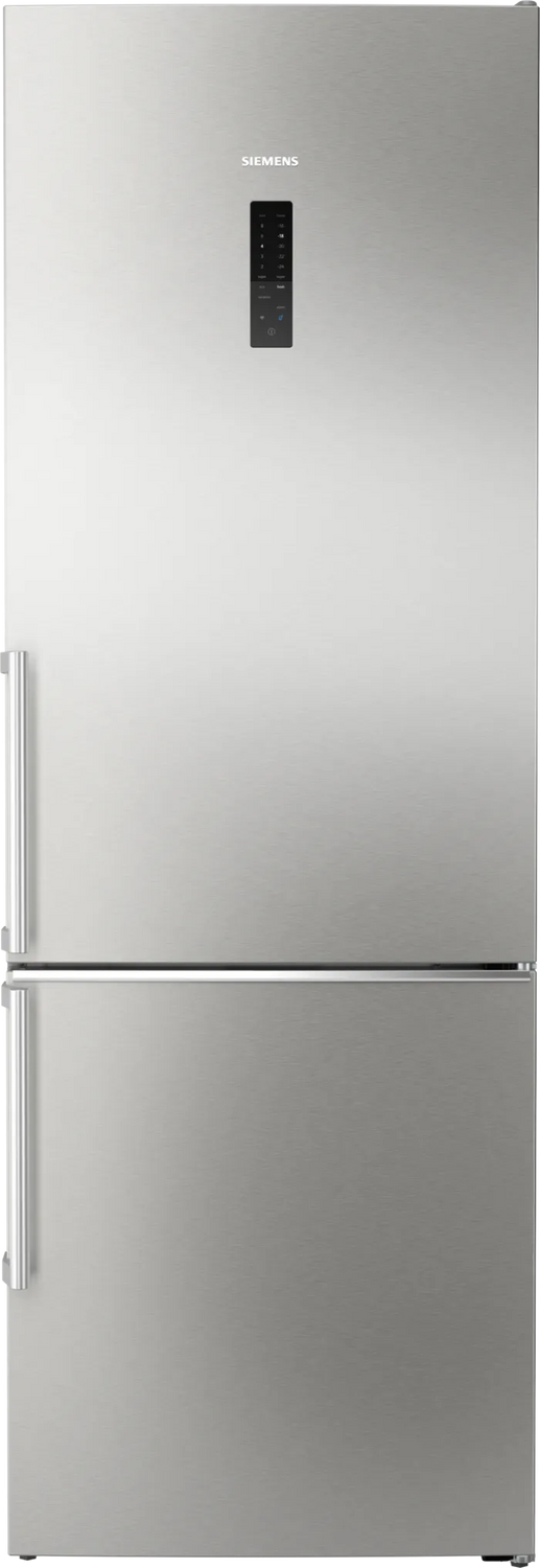 iQ500 Køle-/fryseskab 203 x 70 cm Fingeraftrykafvisende børstet stål , Total noFrost - KG49NAICT