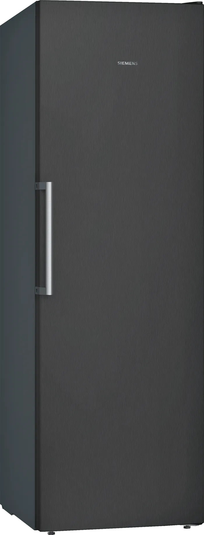 iQ300 Fryseskab 186 x 60 cm Sort stål med antifingerprint  - GS36NVXEV