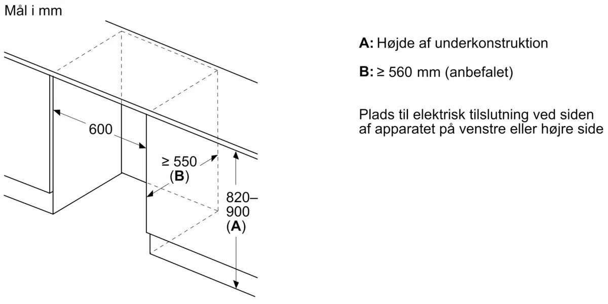 Indbygningskøleskab med fryser 82 x 60 cm fladhængsel med dæmpet lukning (soft close) - Siemens iQ500 - KU22LADD0