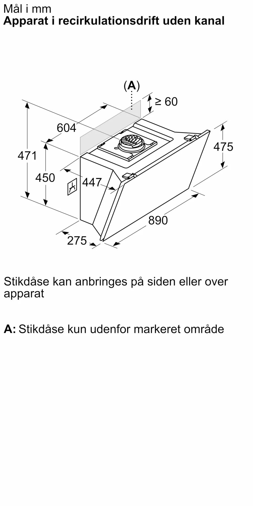 Væghængt emhætte 90 cm Klart glas med sort tryk - Siemens iQ700 - LC91KLT65