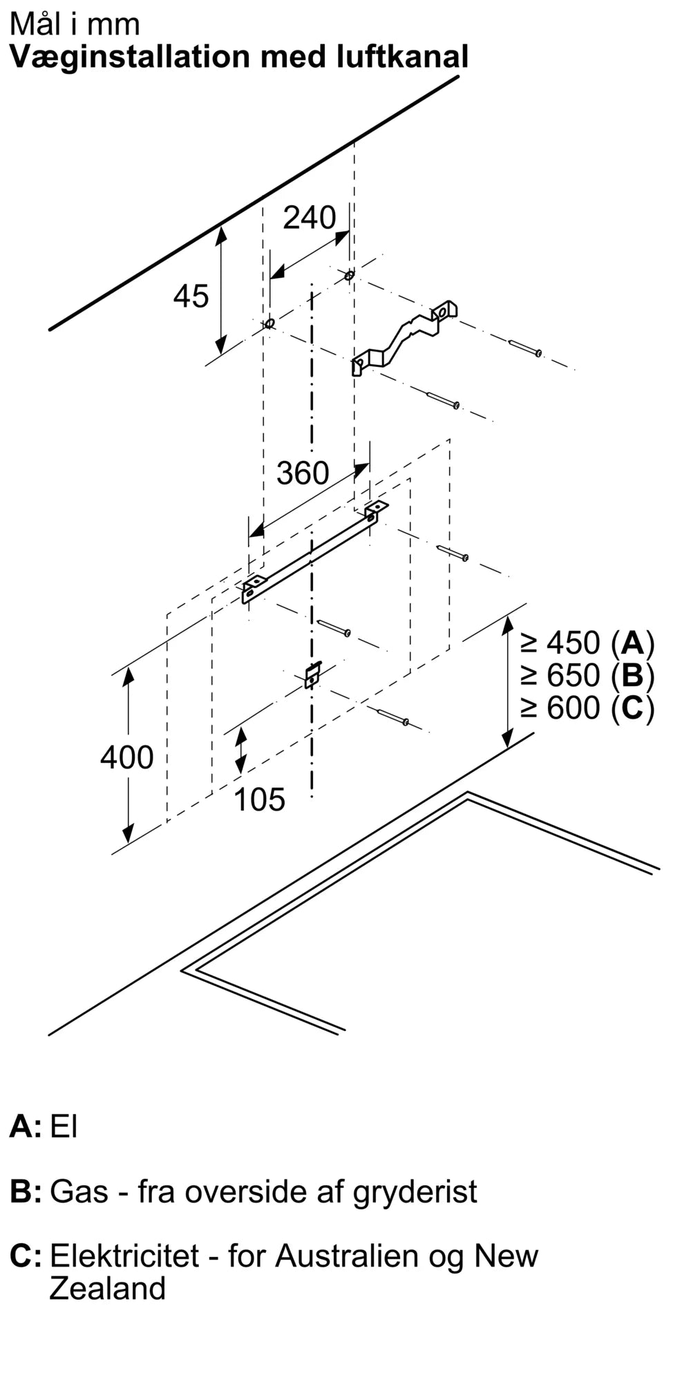 Væghængt emhætte 90 cm Klart glas med sort tryk - Siemens iQ700 - LC91KLT65