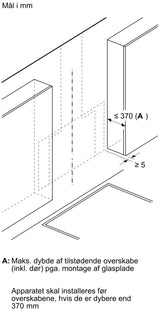 Væghængt emhætte 90 cm Klart glas med sort tryk - Siemens iQ700 - LC91KLT65
