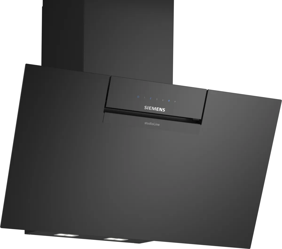 Væghængt emhætte 80 cm Klart glas med sort tryk - Siemens iQ300 - LC87KFN65