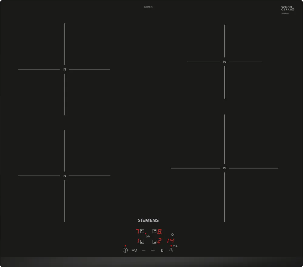 iQ100 Induktionskogeplade 60 cm overflademontering uden ramme - EU63KBEB6E