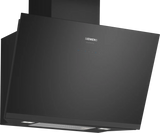Væghængt emhætte 80 cm Klart glas med sort tryk - Siemens iQ500 - LC81KAN65