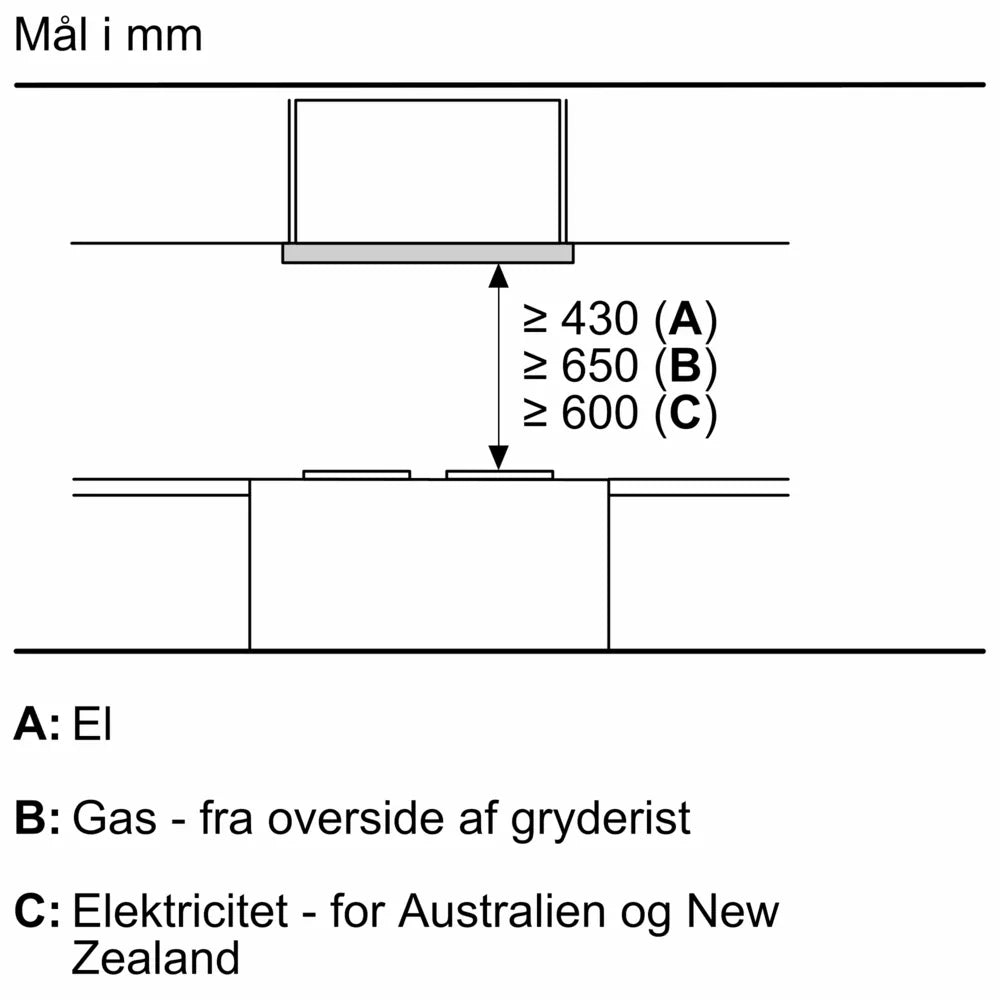 iQ100 Udtræksemhætte 60 cm Sølvmetallic - LI64MB521