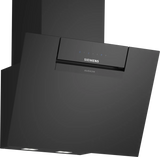 Væghængt emhætte 60 cm Klart glas med sort tryk - Siemens iQ300 - LC67KFN65