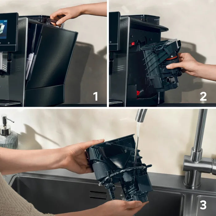 Fuldautomatisk kaffemaskine EQ900 plus Mørk rustfrit stål - TQ905RZ5