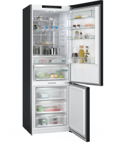 Siemens iQ700 Køle-/fryseskab 203 x 70 cm Matsort, Total noFrost - KG49NSBBF