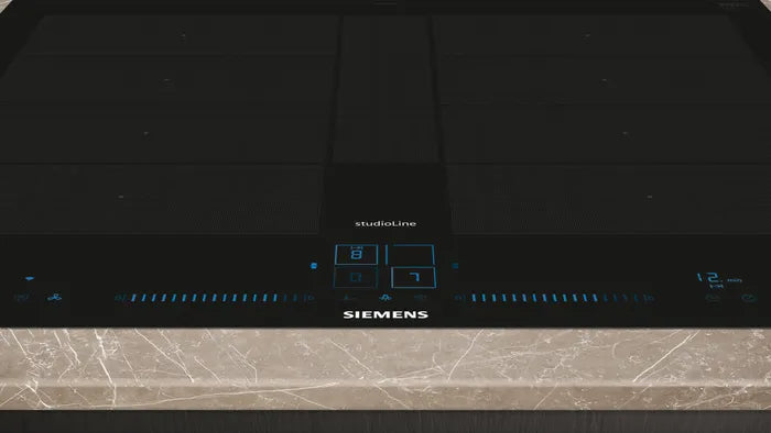 Induktionskogeplade 60 cm Sort - ComfortDesign - Siemens iQ700 - EX677NYV6E