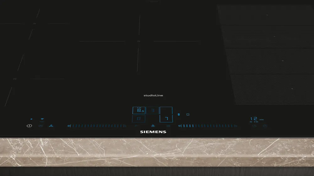 Induktionskogeplade 80 cm Sort - ComfortDesign - Siemens iQ700 - EX877NVV6E