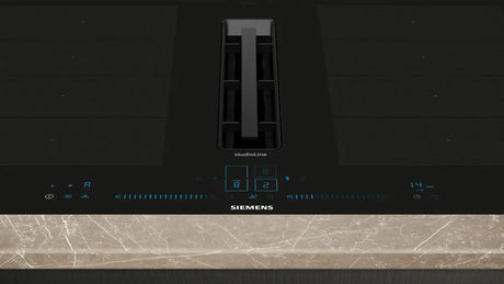 Induktionskogeplade med indbygget emfang 80 cm planmontering - Siemens iQ700 - EX807NX68E