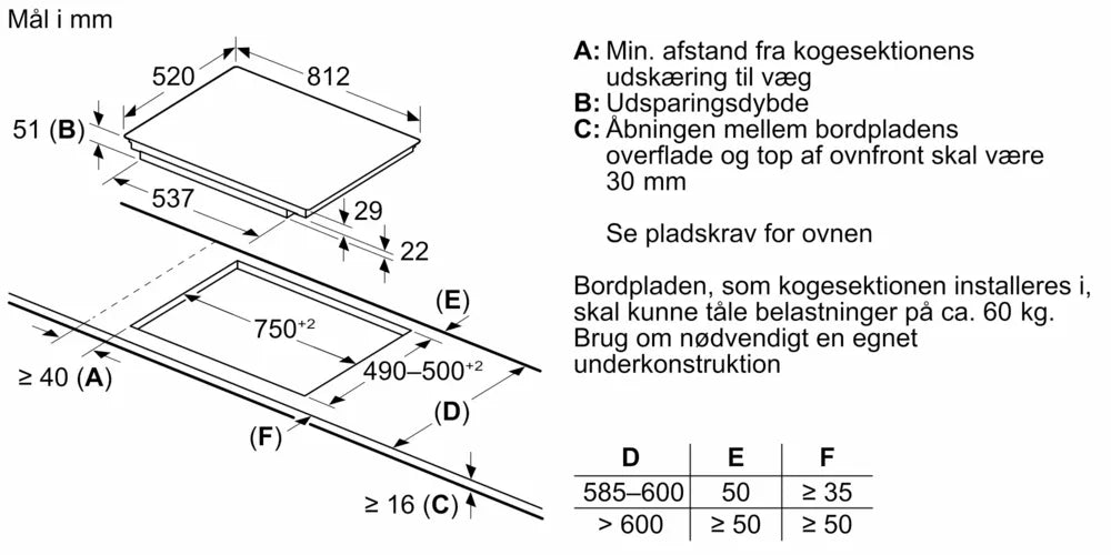 Induktionskogeplade 80 cm Sort - ComfortDesign - Siemens iQ700 - EX877NYV6E