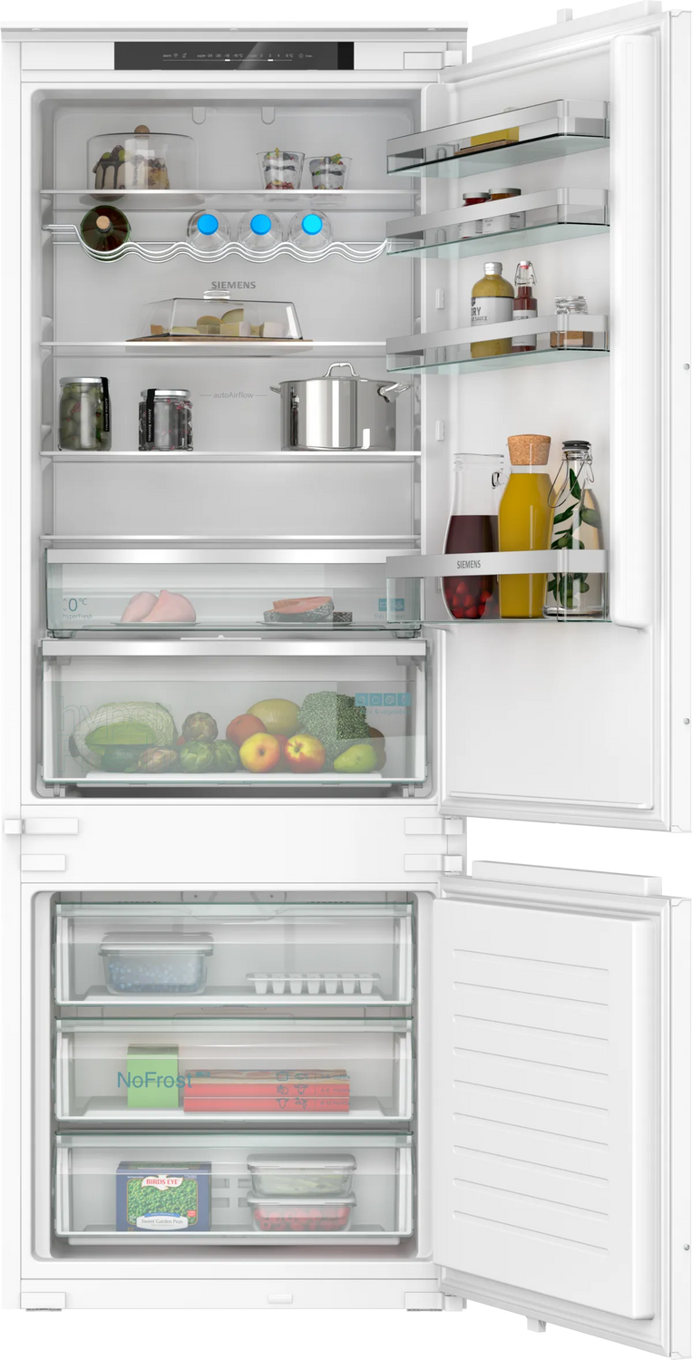 iQ300 Integrerbart køle-/fryseskab 193.5 x 69.1 cm glidende hængsel - KB96NVSE0