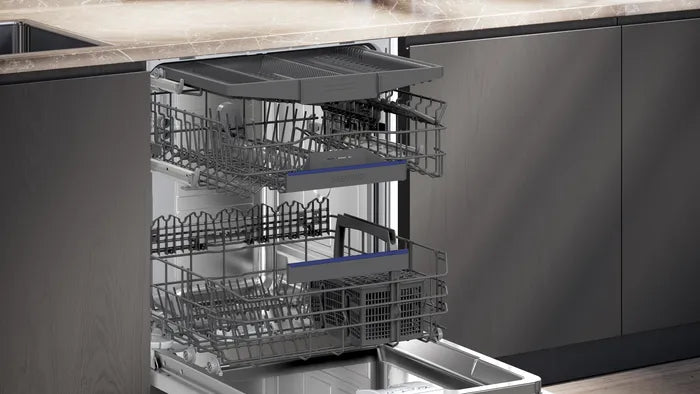 iQ300 Fuldt integrerbar opvaskemaskine 60 cm varioHinge - justerbar låge - SN93E807CE