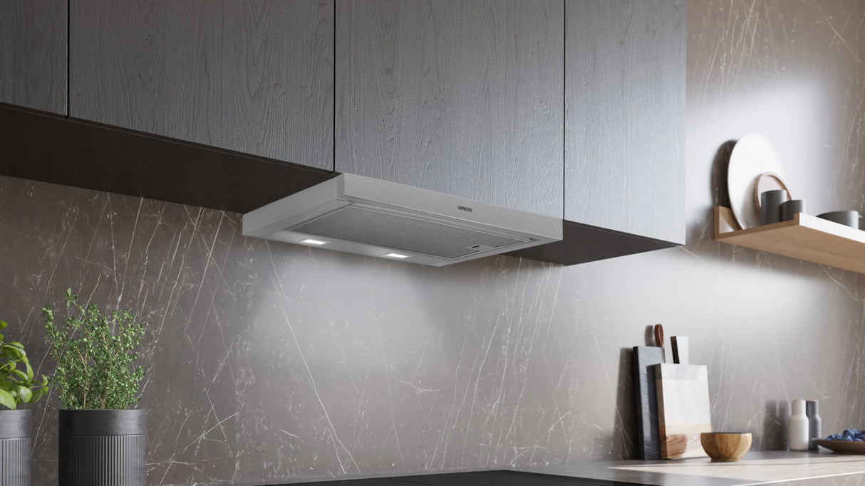 Siemens iQ100 Udtræksemhætte 60 cm Sølvmetallic - LI64MC521