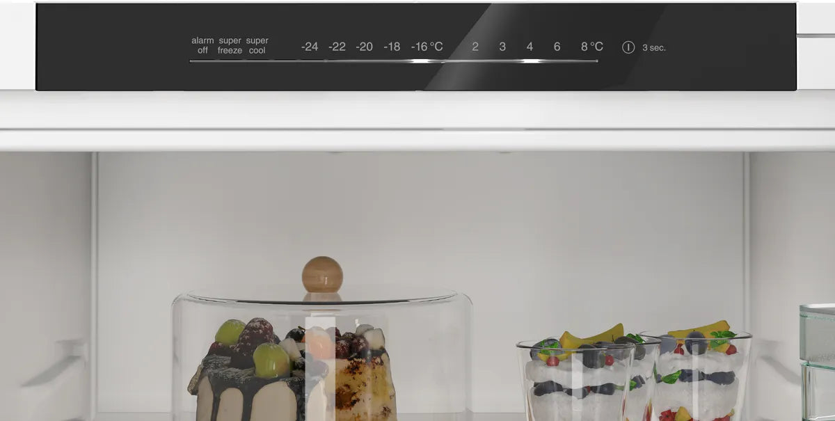 Integrerbart køle-/fryseskab 193.5 x 54.1 cm glidende hængsel - Siemens iQ100 - KI96N5SE0