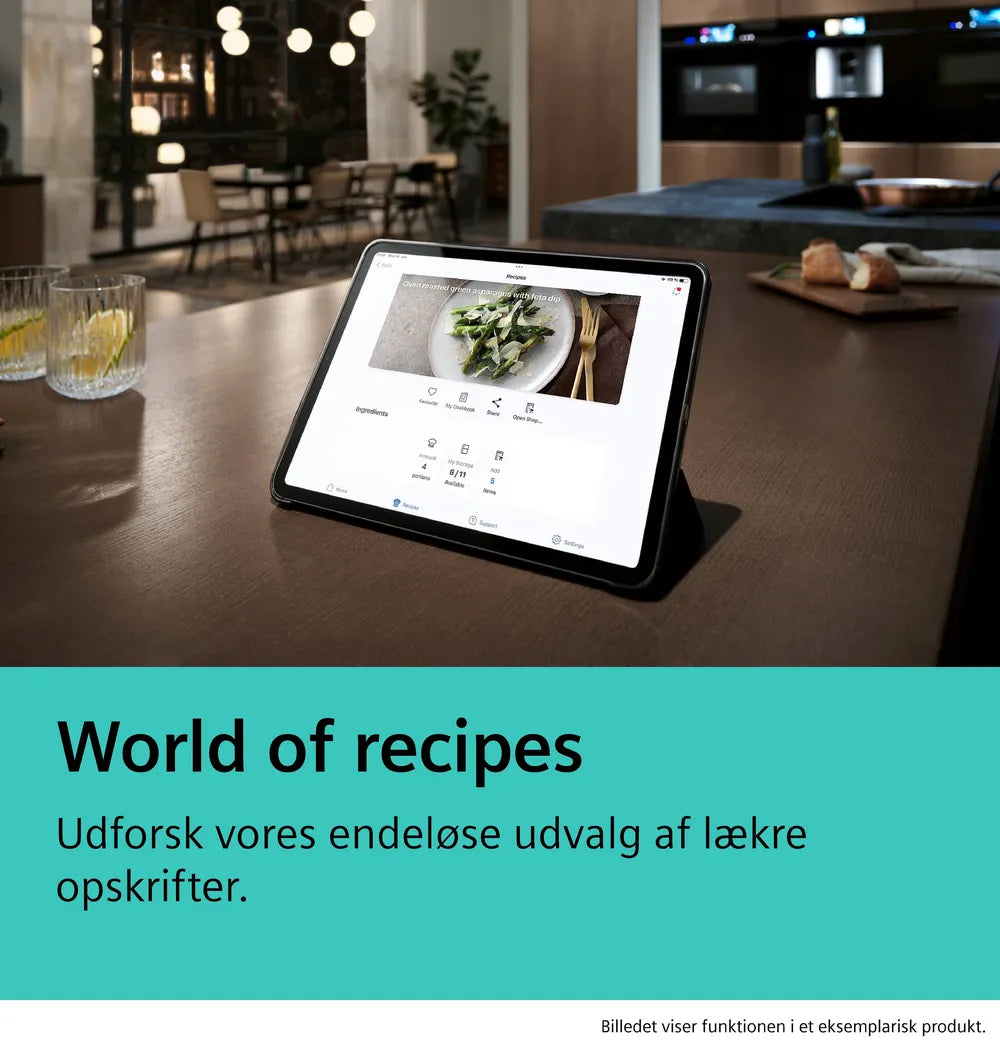 Indbygningsovn 60 x 60 cm i Sort - IQ500 - Siemens HB478G5B7