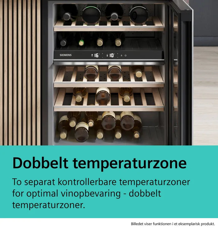 iQ500 Indbygget vinkøleskab 81.8 x 59.8 cm - KU21WAHG0