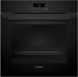 Indbygningsovn 60 x 60 cm i Sort - IQ300 - Siemens HB272ABB3