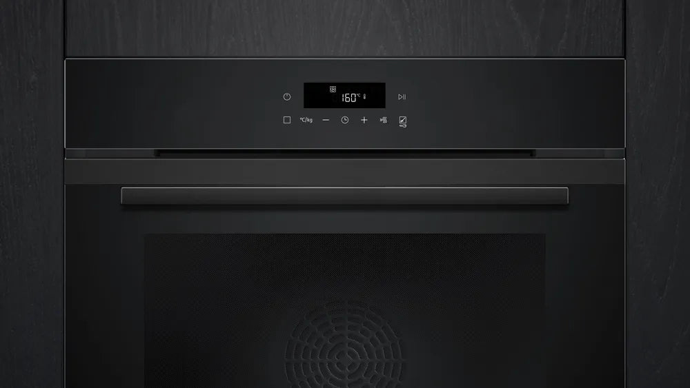 Indbygningsovn 60 x 60 cm i Sort - IQ300 - Siemens HB272ABB3