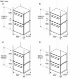 mellomhylde 12 x 511 x 555 mm rustfrit stål - HZ65MA00