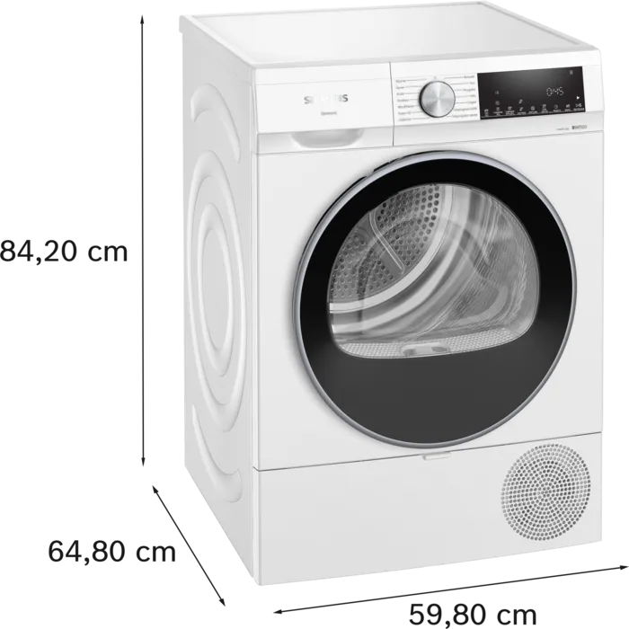 iQ500 Kondenstørretumbler med varmepumpe 9 kg - WQ42G20KDN