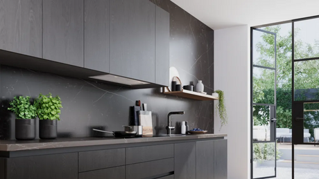 Emhætte indbyg, 70cm. m/disp. A - Siemens iQ500 - LB77NAC50