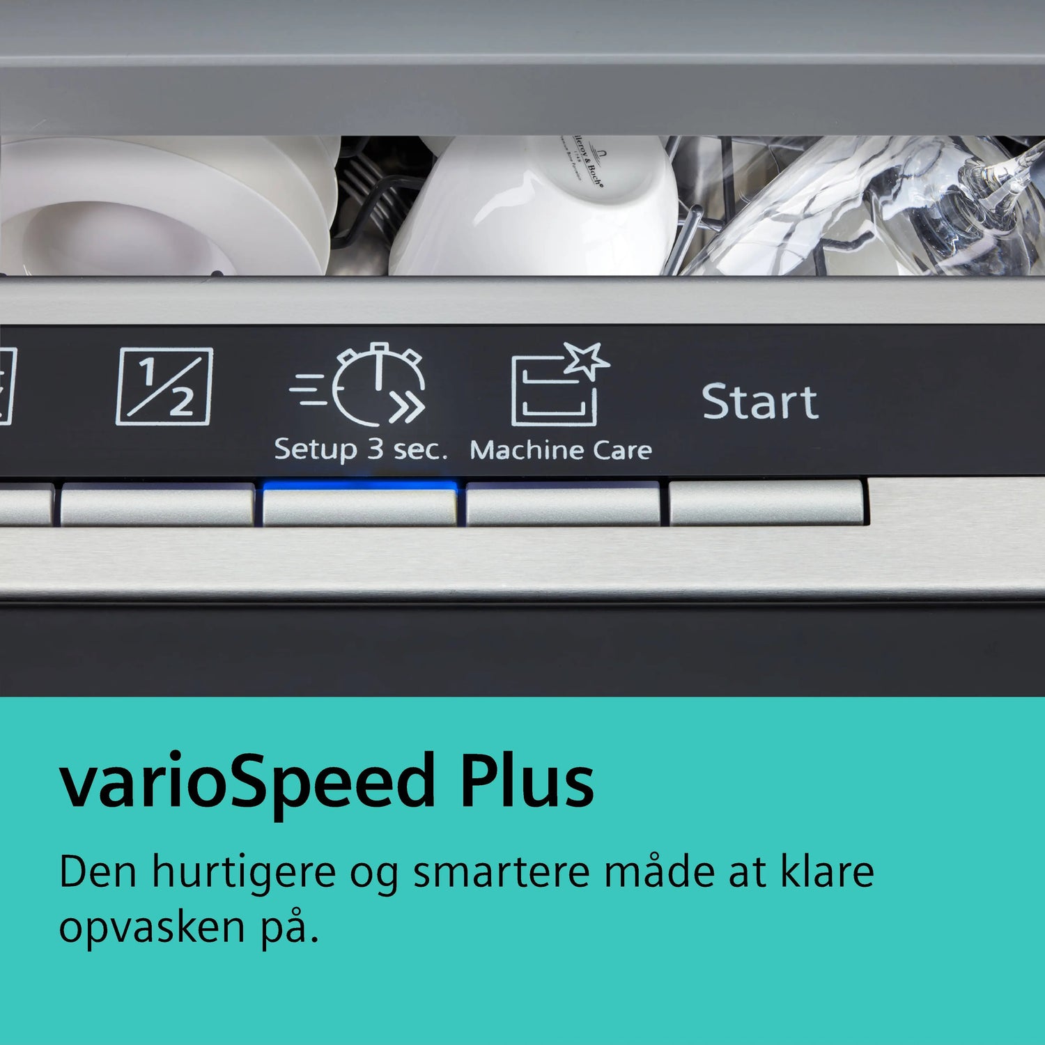 Siemens iQ300 Fuldt integrerbar opvaskemaskine 60 cm XXL - ekstra høj - SX63E800VE