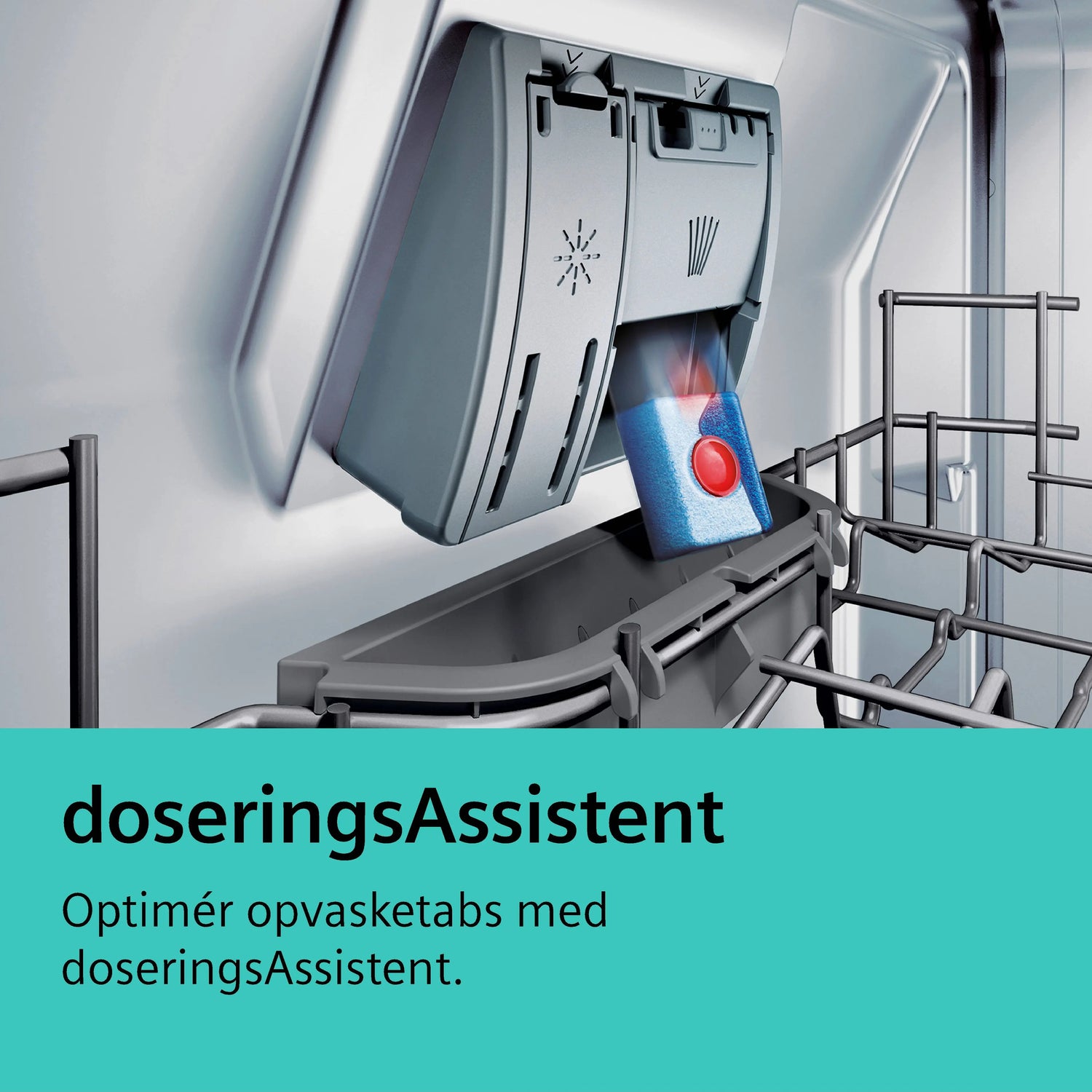 Siemens iQ500 Fuldt integrerbar opvaskemaskine 60 cm - SN85Z805CE