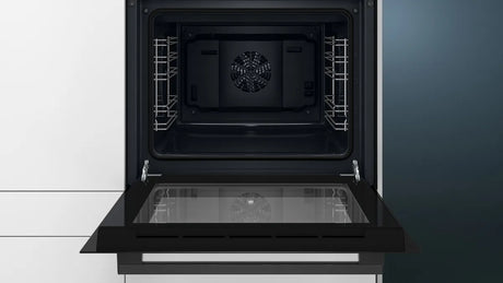 Indbygningsovn 60 x 60 cm Sort - IQ100 - Siemens HB010FBA1