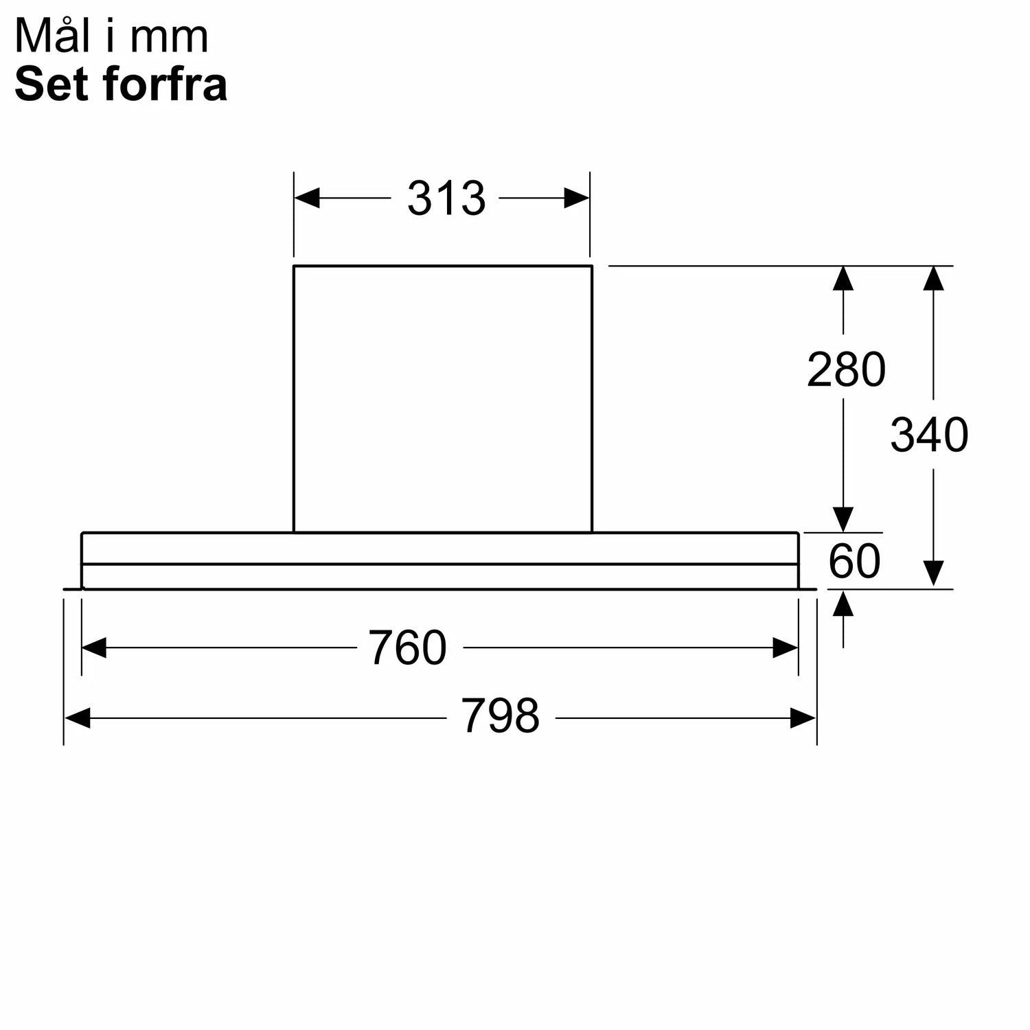 Siemens iQ700 Integreret boksemhætte 80 cm Grå glas sort print, Matsort - LJ89BET65