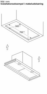 Siemens iQ700 Integreret boksemhætte 80 cm Grå glas sort print, Matsort - LJ89BET65