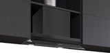 Siemens iQ500 Integreret boksemhætte 60 cm klart glas med sort tryk, Matsort - LJ67BDP60