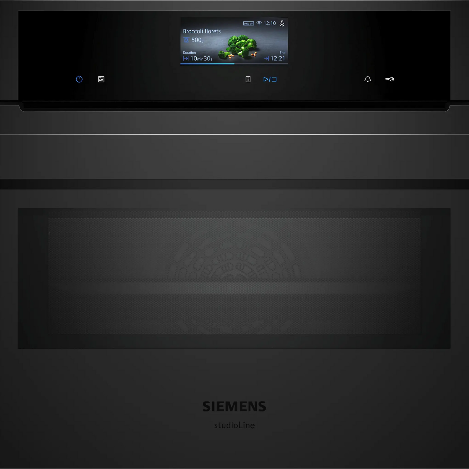 Siemens iQ700 Kompaktovn med mikro 60 x 45 cm Matt Edition - CM936GCM1