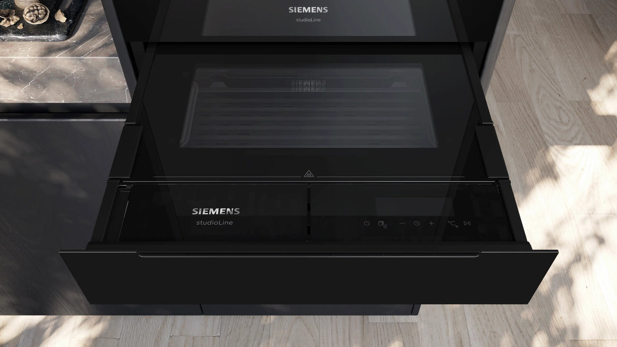 Siemens iQ700 Dampskuffe 59 x 14 cm Sort - BD911C1B0