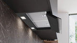 Siemens iQ500 Integreret boksemhætte 60 cm klart glas med sort tryk, Matsort - LJ67BDP60