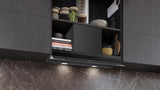 Siemens iQ500 Integreret boksemhætte 80 cm klart glas med sort tryk, Matsort - LJ87BDP60