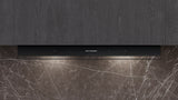 Siemens iQ500 Integreret boksemhætte 80 cm klart glas med sort tryk, Matsort - LJ87BDP60