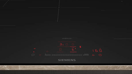 Induktionskogeplade 80 cm Matsort - Overflademontering med ramme - Siemens iQ500 - ED87BHWC1E