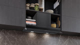 Siemens iQ700 Integreret boksemhætte 80 cm Grå glas sort print, Matsort - LJ89BET65